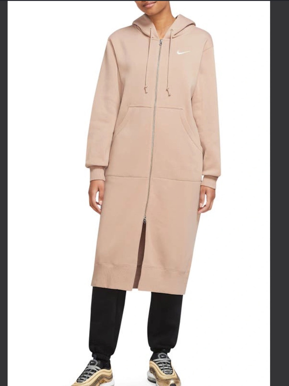Women's Sportswear Phoenix Fleece Oversized Long Full-zip